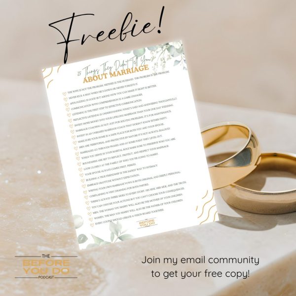 25 Things They Didn't Tell You About Marriage